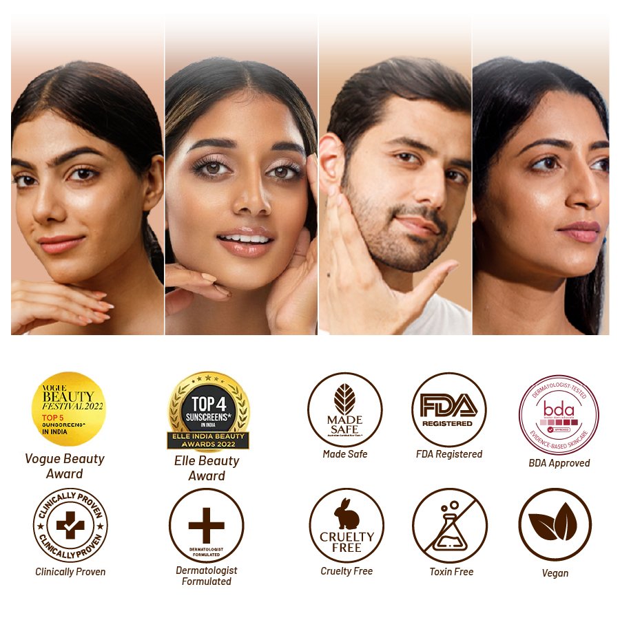 Sun Protect Ultra Light Non Sticky Sunscreen Gel: SPF 40 PA+++ with Vitamin C PRODUCT HIGHLIGHTS